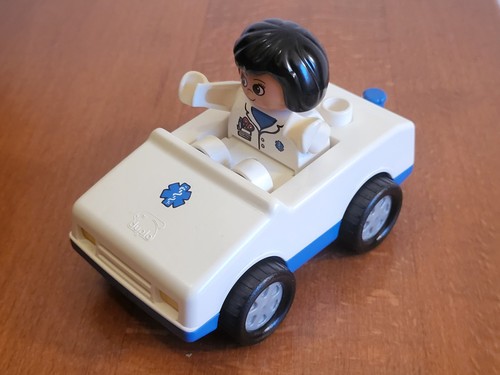 Lego duplo krankenwagen auto - duplo:,