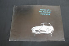 Alfa Romeo Giulia 1600 SS Sprint Speciale UK London +Tech Data Prospekt Brochure