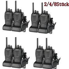 2/4/8x Baofeng Walkie Talkie