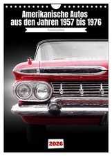 Amerikanische Autos aus den Jahren 1957 bis 1976 Frontansichten (Wandkalender 20