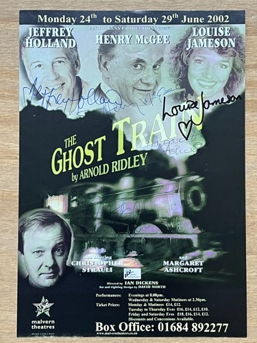 Signierter theaterflyer 2002 - 2002,