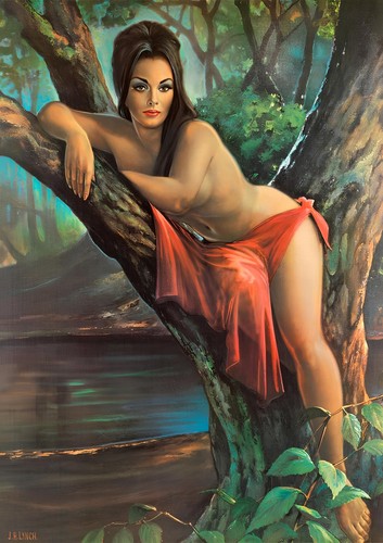 Waldgöttin von lynch aus - waldgöttin, h