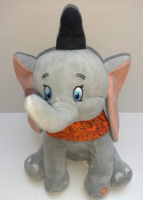 Fast wie neu: großer seltener Dumbo Press me mit Sound Musik Disney Elefant