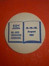 Bierdeckel 1987 Fahrwangen