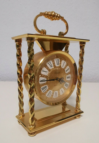 Imhof striking swiss tischuhr - swiss,