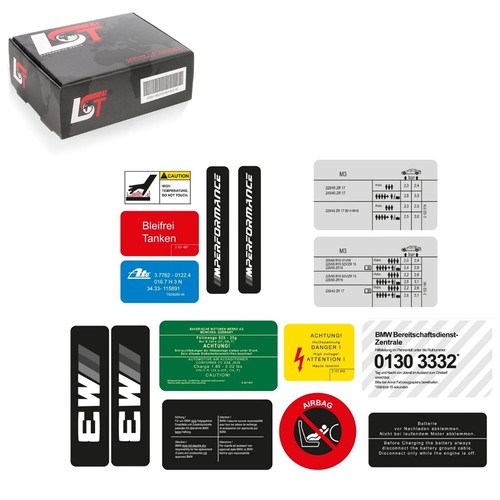 Hinweisschilder stickerblatt - hinweisschilder, m