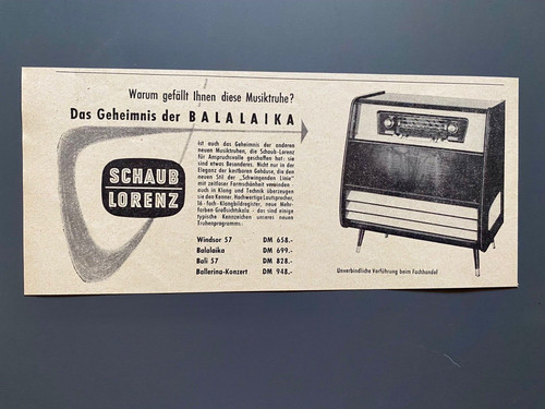 Schaub lorenz musiktruhe - schaub,