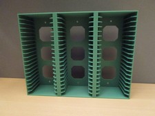 Mini Disc - MD Box Case für 60 MDs Aufbewahrungsbox - schwarz / Rack / Regal Box