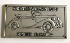 Plakette 4. Mercedes Veteranen