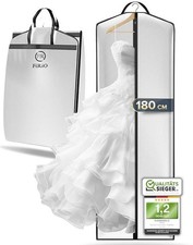 Kleidersack, 180 cm lang – weiß– faltbar - FiRiO