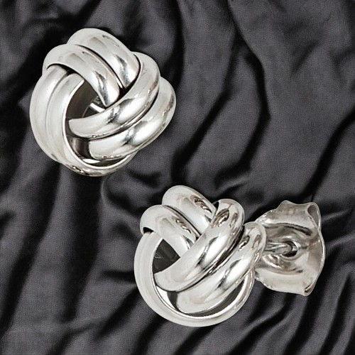 Ohrstecker knoten 925 - 925, sterling
