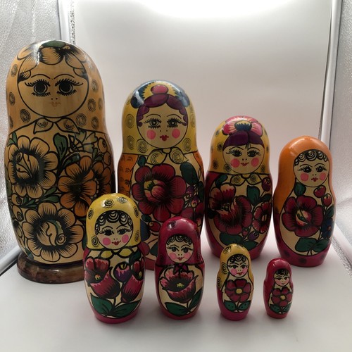 Russische matroschka teilig - russische, 8-teilig