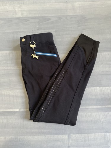 Blaue kinder reit hose - reit,