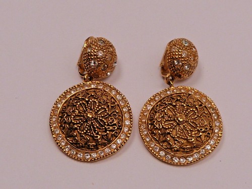 Vintage ohrringe ohrclips - ohrringe,