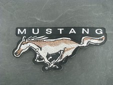 Patches Aufbügler Aufnäher Ford Mustang Logo Cobra Shelby V8 muscle car Racing