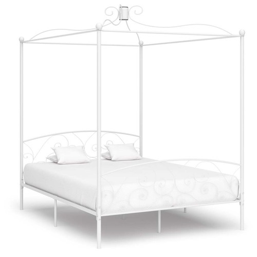 Himmelbett gestell weiß - himmelbett-gestell,