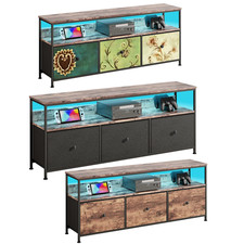 TV Schrank mit LED Kommode mit