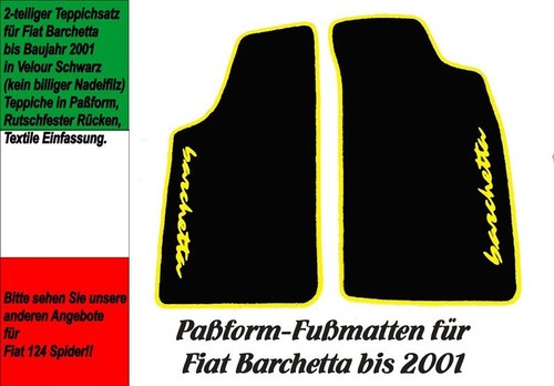 Fußmatten für fiat - fußmatten,