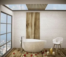 freistehende Badewanne aus