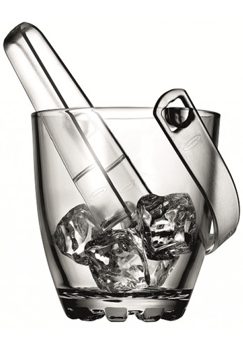 Kleiner glas eiskübel mit - kleiner,