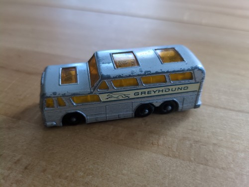 Matchbox greyhound bus - greyhound,