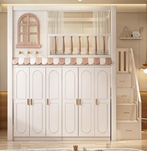 Etagenbett+Schrank