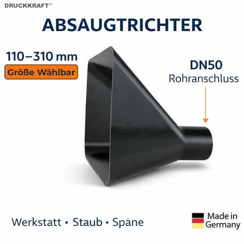 Absaugtrichter dn50 - absaugtrichter,