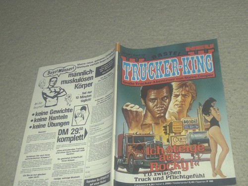 Trucker king roman - king, heft