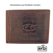 Leder Portemonnaie -