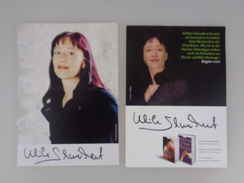 Autogrammkarten literatur - -,