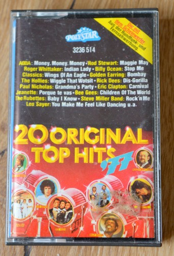 Musikkassette original top - 20,