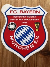 FC Bayern Wappen Sticker 1986