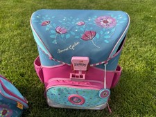 DerDieDas Schulranzen-Set „Summer Garden” – 4-teilig – Lightweight nur 650 g