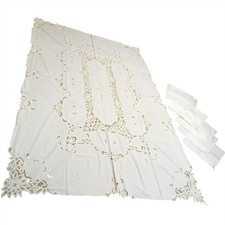 Bestickte Tischdecke Spitze