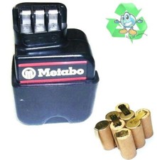 Zellentausch für Original Metabo  Akku 9,6 V  mit 2 Ah  HP-2000