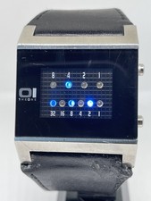 Vintage Binary Armbanduhr