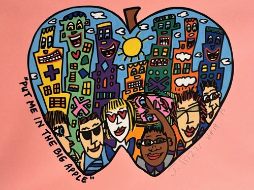 James rizzi handkoloriertes - rizzi:,