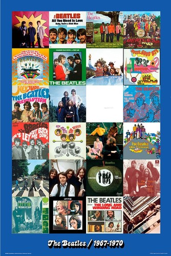 Poster the beatles - the, era