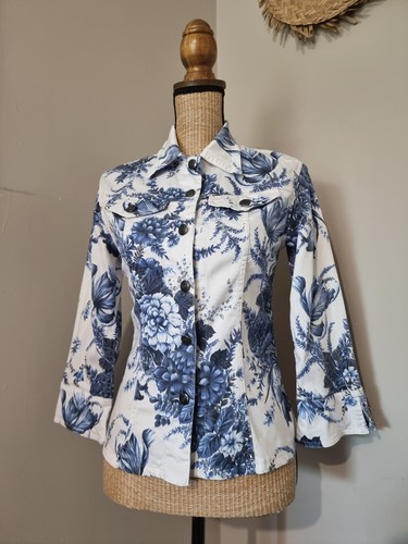 Baumwolle vintage jacke jouy - vintage,