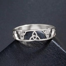 Irish Knot Hexen Ring Damen