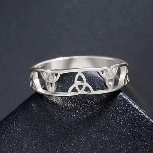 Irish knot hexen ring - ring, damen