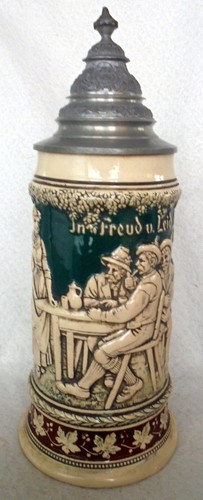 Alt humpen bierkrug defregger - humpen,