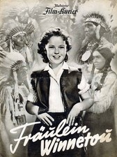 Fräulein Winnetou - Illustr. Film-Kurier - BFK-BNK ungelocht (63/32)