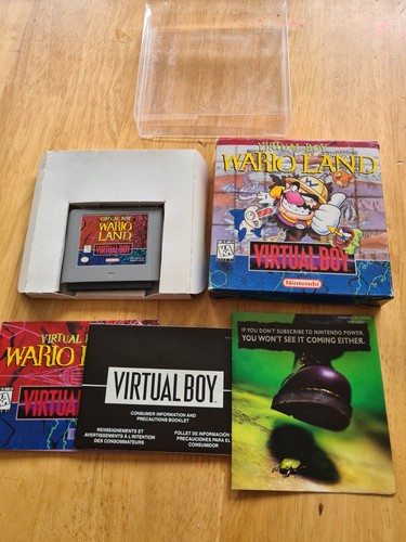 Wario land virtual boy cib - virtual,