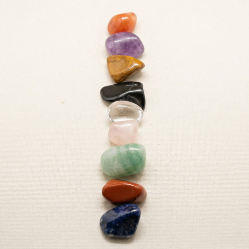 Heilsteine set chakren - set,