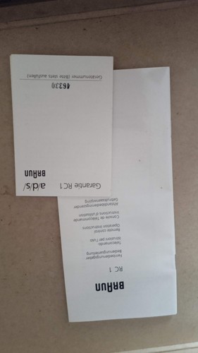 Für braun fernbedienung - braun,