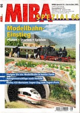 Zeitschrift MIBA SPEZIAL  66 - Modellbahn-Einstieg