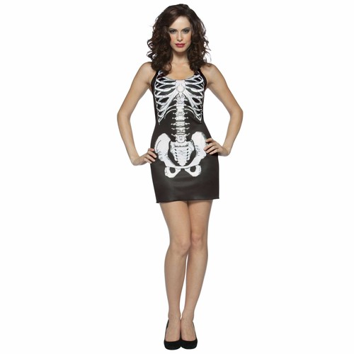 Knochen tank kleid skelett - knochen,