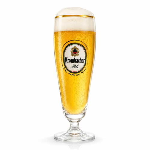 Krombacher bierglas tulpe glas - krombacher,