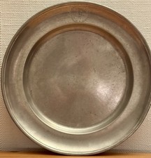 Großer Zinnteller 40cm